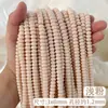 Ábaco de Vidro Contas Espaçadoras Acessórios Pulseira Não Desbota Colar Contas Pulseira DIY Contas de Vidro Contas Soltas Espaçador