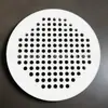 Placa Peneira de Politetrafluoretileno Placa de Filtro Ptfe Placa Perfurada com Ptfe Placa Quadrada com Furo de Ptfe