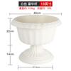 Maceta de Copa de Vino de Pelo Liso de Fábrica Universal Maceta de Flores de Torre Vintage Maceta de Flores Hidropónica de Cobre Cuenco de Hierba de Dinero Maceta de Loto Maceta Europea para Loto Acuático