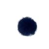 Fábrica en stock, venta al por mayor, bola de piel de visón sintética de 3-6 cm, ropa, zapatos y sombreros, juguetes de peluche, accesorios, accesorios de bola de piel DIY