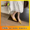 Sapatos baixos de bico fino femininos 2026 outono novo estilo mocassins slip-on sapatos de dirigir sapatos baixos pretos sapatos femininos para calçar