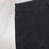 Pantalones Vaqueros para Hombre de Gama Alta Lavados Teñido Reactivo Antidesvanecimiento Marca de Moda Simples Elásticos Sueltos Rectos Largos