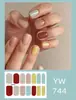 Pegatinas para uñas TE, sin cocción, de moda, finas, arte de uñas de cobertura completa listo para usar, pegatinas de uñas vestibles temu, Sudeste Asiático, Japón, Corea