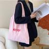 Bolso de Hombro Casual Versátil Estilo Coreano Ins Bolso Satchel Tote de Gran Capacidad Verano Fresco Bolso de Compras a la Moda