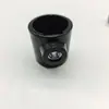 Adaptador de plástico de 16 voltas e 19 voltas, preto, manga de feixe de tubos ajustável, tubo redondo, conector telescópico de plástico PE