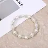 Pulseira Manta Pérola Rosa Feminina com Contas de Alto Padrão Nicho Novo Estilo Chinês Bola de Cristal Diamante Joia de Mão para Ano Novo Atacado