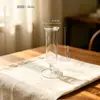Cristalería Zibo 13cm Flor de Luna de Vid Decoración de Escritorio Hecha a Mano Artículo de Regalo Flor Eterna Lujo Ligero
