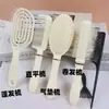 Pente Macio e Sedoso para Cabelos, Pente com Almofada de Ar, Pente para Cabelos Cacheados, Pente Cilíndrico Especial para Mulheres, Pente Massageador Doméstico para Mulheres, Pente de Costelas