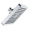Chuveiro Quadrado para Banheiro 6 polegadas ABS Cromado Chuveiro Estilo Americano Chuveiro de Teto