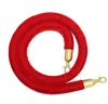 Lanyard para Poste de Barrera, Cuerda de 1.0m para Barrera de Fila, Cuerda de Terciopelo Roja, Valla de Advertencia de Aislamiento, Cuerda de Terciopelo para Poste de Barrera