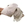 Presilha de cabelo com laço estampado em acrílico, luxo leve e alta moda, pinça de garra estilo étnico, design único, acessório de cabelo de nicho para mulheres
