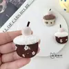 Cor Café com Leite Fofo Floral Tecido para Acessórios Bolsas DIY Sapatos Acessórios de Chapéu de Flor Leggings Acessórios de Roupa