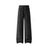 Pantalones Largos de Mezcla de Algodón Rectos con Estampado de Estrellas para Hombre, Otoño 2026, Tallas Grandes, Pantalones Casuales de Moda