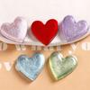 Aretes de parche de resina de amor agrietado de papel de aluminio plateado brillante de color claro fresco, horquilla, tocado, flor para zapato, joyería DIY