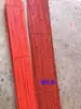 Tiras de Bambu Macias Arte Floral Tingidas Tiras de Bambu Vermelhas Tiras de Bambu Hotel Casamento Decoração Adereços Design