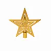 Estrella para la punta del árbol de Navidad estrella del árbol estrella de cinco puntas Decoraciones de Navidad Regalos de Navidad Decoración del árbol de Navidad regalos