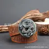 Hebilla Hueca de Aleación de Zinc de Una Pieza Cinturón con Patrón de Presión para Hombre Hebilla de Tabla Retro Cinturón Moderno Cinturón Distintivo para Pantalones