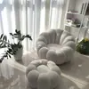 Sofá nórdico perezoso, popular silla de calabaza individual de tatami, sofá pequeño para apartamentos pequeños, dormitorio, balcón, reclinable de ocio