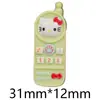 Gatito de Dibujos Animados Accesorios para Joyería de Resina DIY Pegamento de Crema Pasador Material para Casa de Muñecas Juguete Venta al por Mayor