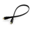 Cabo HDMI Colorido Plano HDMI Cabo de Alta Definição 1.4V Set-Top Box HDMI Cabo de Alta Definição Interface Dourada de Áudio