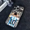 Argentina Messi No. 10 Football Apple 18Promax Funda de Teléfono Copa del Mundo Iphone17 Estuche Protector para Niños