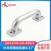 Manijas para puertas y ventanas de aleación de zinc fundido a presión de fabricación industrial, manijas para puertas corredizas, manijas de ferretería, soporte para personalización de moldes
