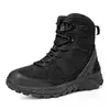 Botas de Montañismo de Caña Alta para Exteriores Transfronterizas Botas Tácticas Suela de Goma Resistentes al Desgaste Botas para Hombre Campamento de Invierno 2026 Fabricante Color Arena
