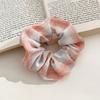 Scrunchie de Pelúcia Novo Outono e Inverno 2026 na Cor Café com Leite, Elástico de Cabelo Intestino de Porco, Faixa de Cabelo, Acessório de Cabelo