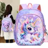 Mochila Escolar para Jardim de Infância, Classe Pré-Escolar, Turma Pequena e Média, Mochila da Kuromi Elsa Princesa, Bolsa Infantil, Mochila Fofa de Desenho Animado