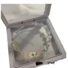 Diseño original ópalo natural cristal de fresa pulsera de la suerte simple lujo ligero diseño de nicho hilo elástico