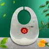 Nuevo Babero Ligero de Silicona para Bebé Impermeable y Anti-Suciedad Babero de Silicona para Bebé Impermeable y Anti-Suciedad Bolsillo de Arroz de Silicona Venta al por Mayor
