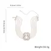 Set de Collar de Perlas Cuadradas con Hojas Incrustadas de Diamantes Multicapa, Exquisita, Moderna y Versátil Cadena para Clavícula, Collar de Lujo Ligero y de Alta Gama