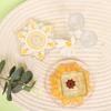Molde de Pegamento DIY Posavasos Mandala Posavasos Mandala Patrón de Flor de Silicona Molde Espejo Venta Caliente de Amazon