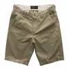Shorts Casuais Vintage Lavados Texturizados de Verão Calças Cargo Slim Fit Modernas Masculinas Calças de Uso Externo Cinco Minutos