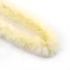 Em Estoque Atacado Tiras de Pelo Sintético de Raposa 6cm, Acabamento Decorativo para Punhos de Capa Hanfu, Acessórios de Vestuário de Pelo de Visão