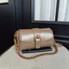Bolsa Pequena Chanel Casa Retro Couro Patente High-End de Ombro Único 2026 Nova Multifuncional Versátil de Mão para Mulheres Tendência Bolsa Baguete