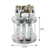 Tocador de Lujo Ligero para Comercio Exterior Transfronterizo, Estante Giratorio para Almacenamiento de Cosméticos, Caja, Escritorio de Baño, Set de Perfumes y Productos para el Cuidado de la Piel