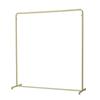Tendedero de balcón perchero perchero de ropa barra simple colgador doméstico perchero de dormitorio audaz con ruedas