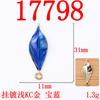 Novo estilo coreano única peça óleo gota folha pendente liga acessórios diy vintage brincos de personalidade tassel materiais artesanais