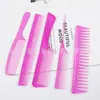 Diretamente do Fabricante: Pente de Cauda Fina para Penteados para Trás, Pente de Modelar para Pompadour, Pente Volumizador para Cabelos Lisos, Conjunto de Pentes de Plástico para Salão de Beleza