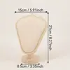 Suporte de Exibição de Colar Cor de Noz Modelo Suporte de Colar Adereços de Vitrine de Joias Suporte de Exibição de Joias Rack de Exibição