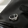 Anillo de dedo índice para mujer, diseño de nicho, estilo frío de alta gama, moda personalidad, abierto ajustable, moda que combina con todo, nuevo producto