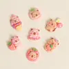 Capibara Luminoso Resina Mixta Accesorios DIY Pegamento Crema Accesorios para el Cabello Imán para Refrigerador Accesorios Transfronterizos Bolsa Sorpresa