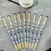 Pares de hashis descartáveis de bambu para uso doméstico, pares de hashis de bambu embalados individualmente, atacado da fábrica de dropshipping da Amazon
