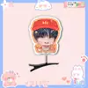 Pinza para el pelo 3D Chen Sihan, Pinza de resorte para el pelo, Merchandising de concierto Mismo estilo que la imagen, Producción de material personalizado
