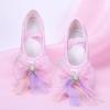 Zapatos de Baile, Zapatos de Práctica de Suela Blanda, Zapatos de Ballet para Niños, Zapatos Hechos a Mano, Lindos Zapatos de Garra de Gato para Actuación en Escenario, Nuevo Estilo 8050