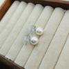 Pinzas para Orejas de Perla Estilo Kim Ji-Soo, Diseño de Espiral de Incienso, Brazaletes de Oreja Elegantes de Alta Gama Vintage, Nuevos Pendientes Populares 2024