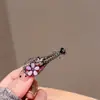 Nuevo Estilo Chino Pipa Pasador para el Cabello Niña Diseño de Flores Clip para Flequillo Lateral Clip Creativo para Cabello Suelto Tocado Antiguo