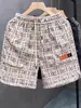 Shorts de Trabajo Americanos para Hombre Verano 2025 Nueva Marca de Moda Pantalones Juveniles Medianos Pantalones Deportivos de Baloncesto Sueltos de Cinco Puntos