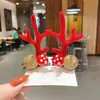 Pasador de Navidad Nuevo Pasador de Astas de Celebridad Cibernética Diadema Súper Linda Accesorios para el Cabello Regalo Navideño Adorno para la Cabeza de Navidad